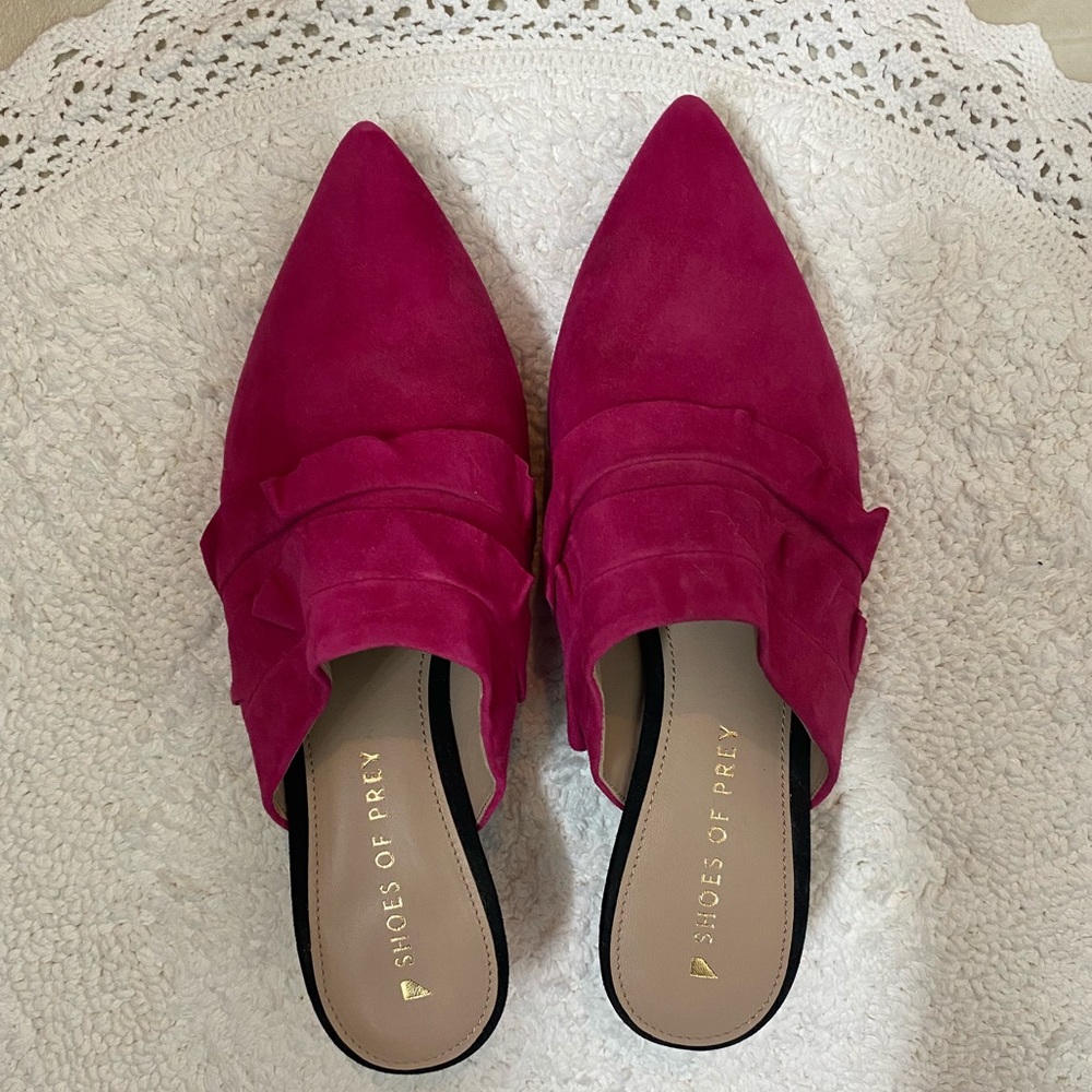 Shoes of Prey Pink Mules